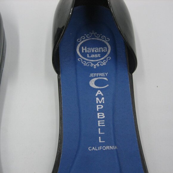 Jeffrey Campbell Havana Last D'Orsay Black Slip-On Pointy Flats Size 7 - Picture 4 of 12